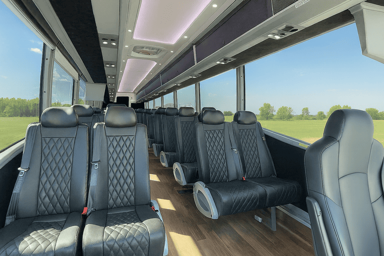 coach bus in Petaluma