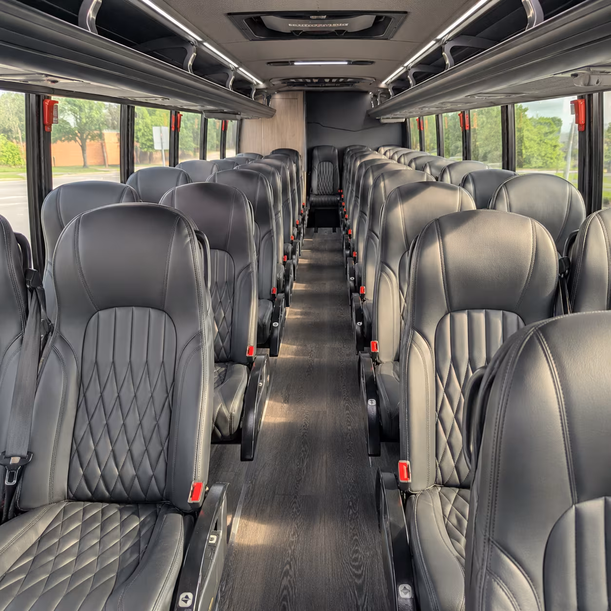 can i book a one way a round trip or a multi day package for a bus rental in petaluma