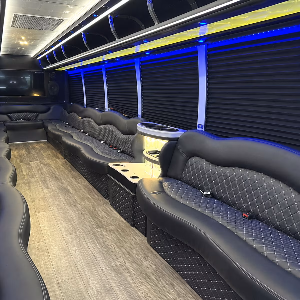 corporate party bus rental