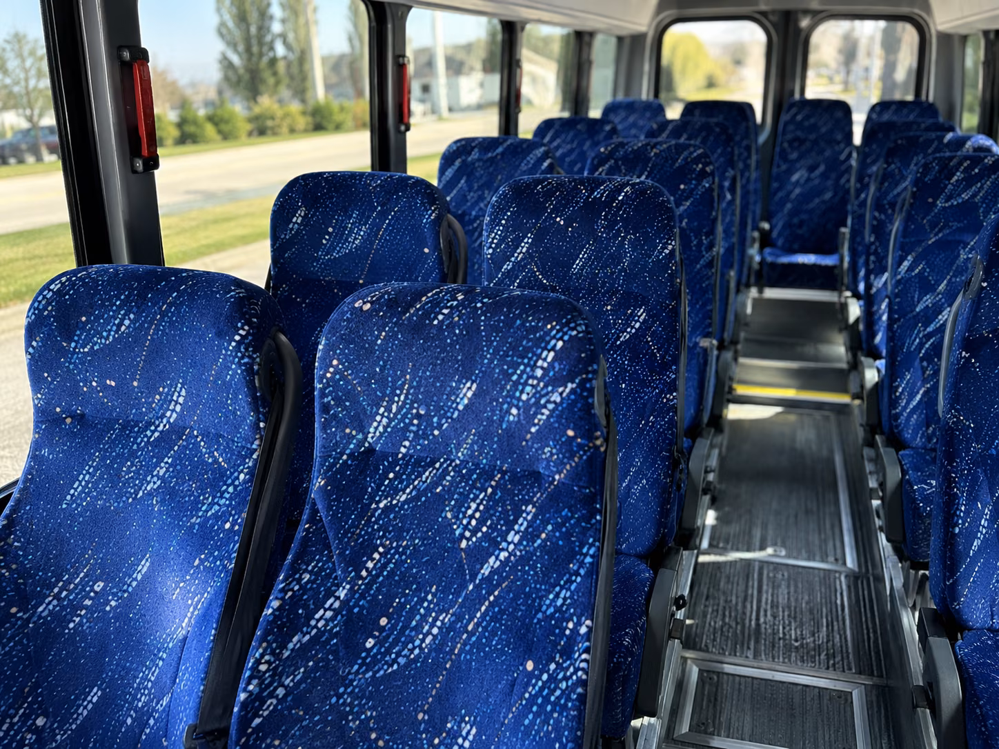 petaluma airport transportation onboard seating
