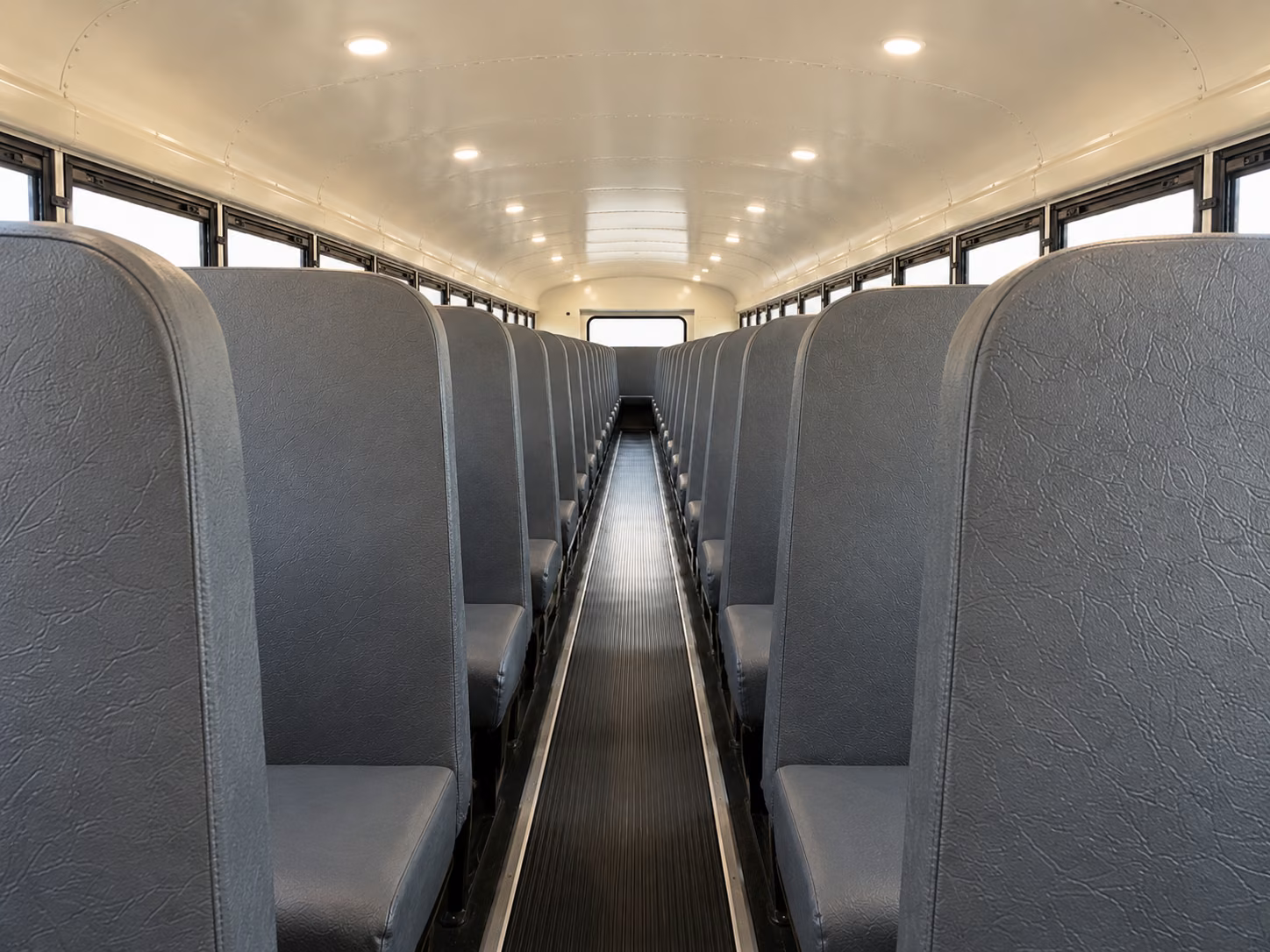petaluma school bus interior