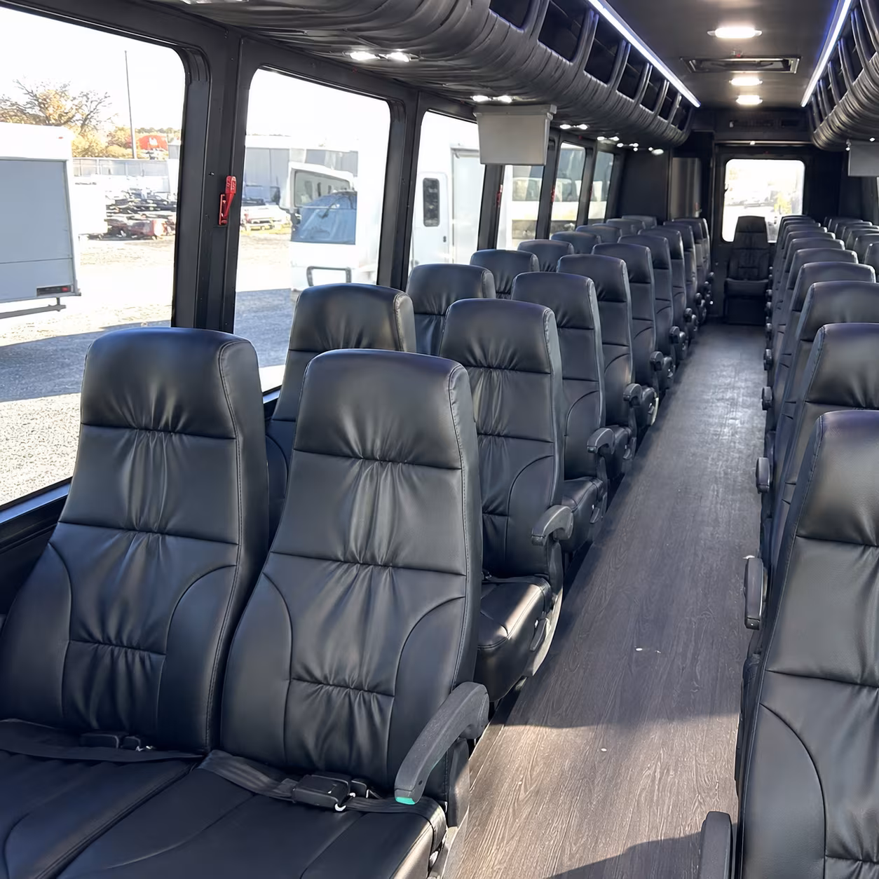 petaluma sporting event transportation onboard seating