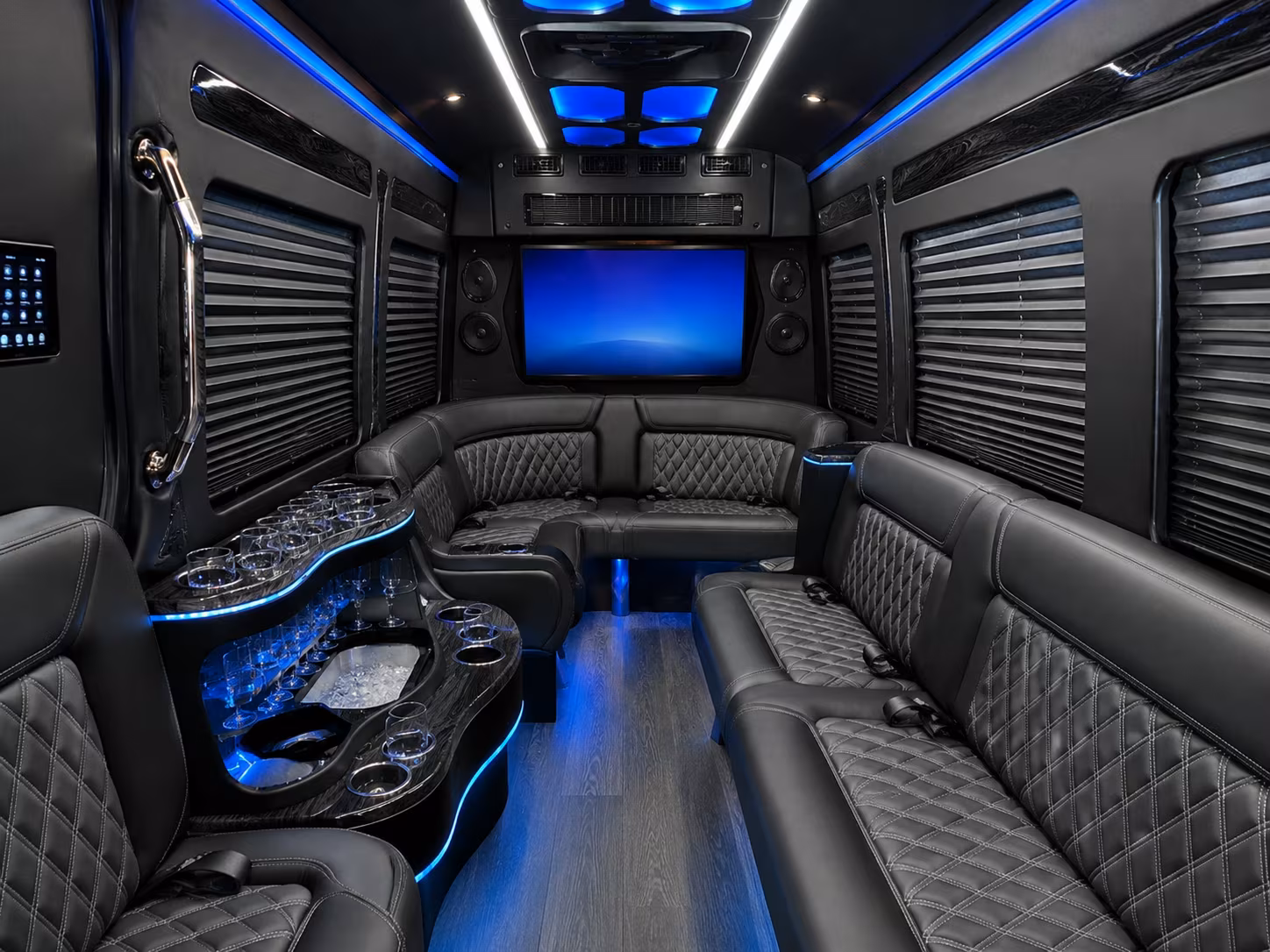 petaluma sprinter limousine inside