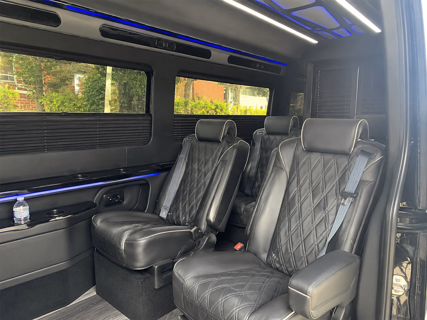petaluma sprinter van with driver interior