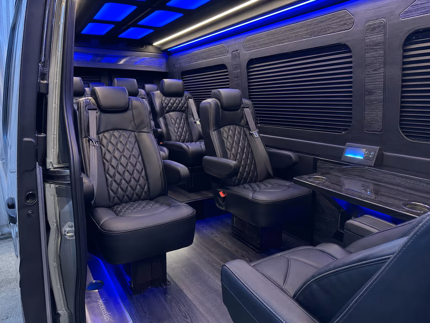 sprinter van transportation for groups and events across petaluma