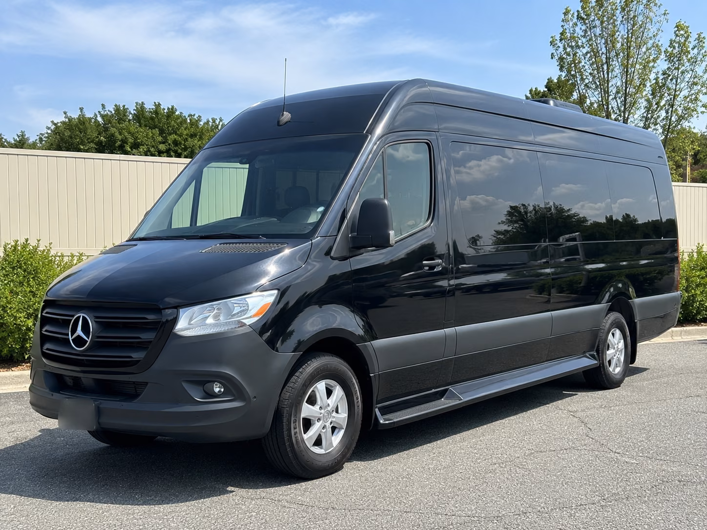 sprinter vans and limos for petaluma bridal party transportation
